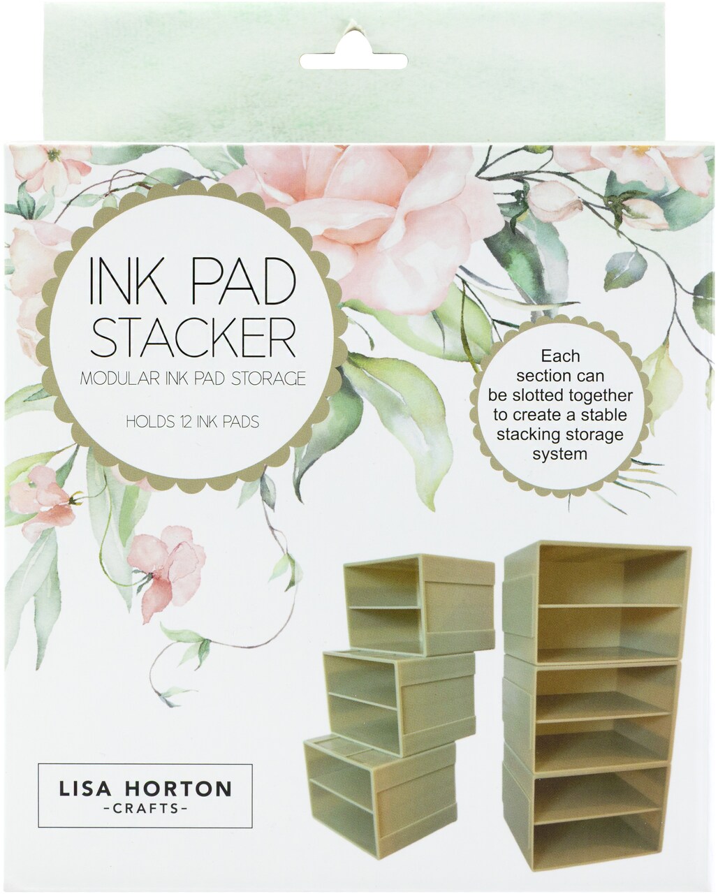 Lisa Horton Crafts Ink Stacker Modular Storage & Stickers-For Ink Pads & Stickers